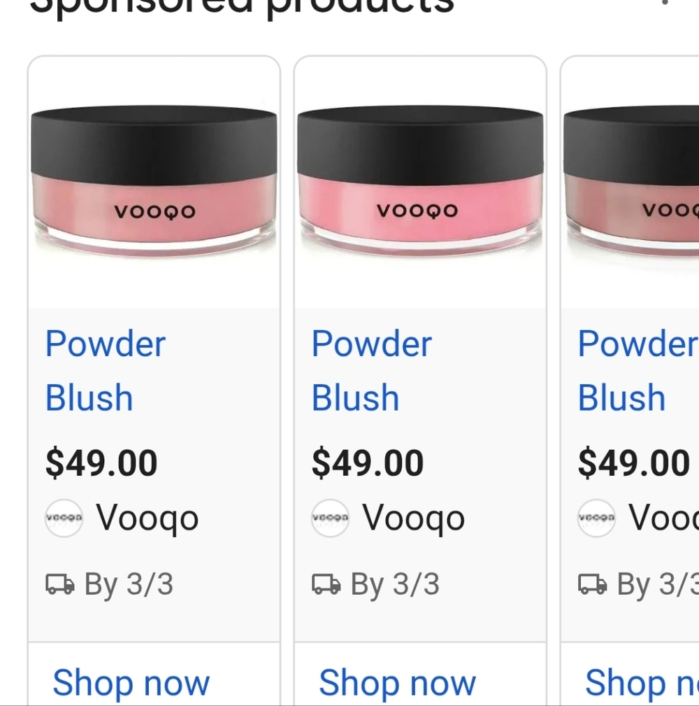 Vooqo Blush Powder